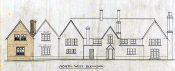 Gastlings north-west elevation 1929